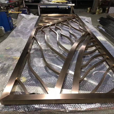 Giá tốt Trang trí MBT Đồng Đồng Stainless Steel Room Divider 3.0mm dày trực tuyến