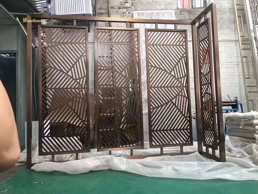 Giá tốt Ống phủ nhôm PVD đồng chống vân tay CNC cắt phân vùng với kích thước tùy chỉnh trực tuyến