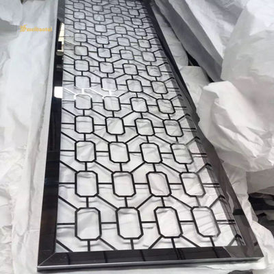 Giá tốt 201 Stainless Steel Room Divider với Laser PVC và Mirror Finish Metal Wall Divider trực tuyến