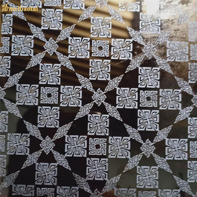 Giá tốt Gương được khắc bằng thép không gỉ Tấm trang trí tường Độ dày 0,3mm-1,5mm trực tuyến