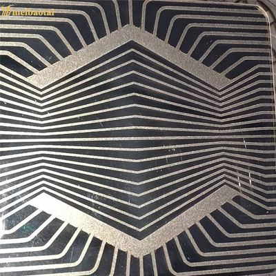 Giá tốt 201 304 đen khắc thành phẩm bằng thép không gỉ Độ dày 0,3-3,0mm trực tuyến