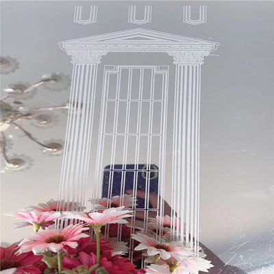 OEM 1.0mm Độ dày rạn rạn khắc tấm thép không gỉ với các mẫu khắc tùy chỉnh