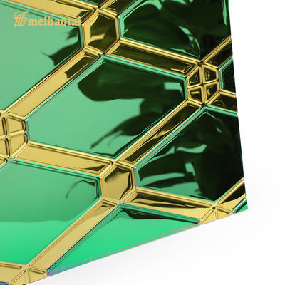 Giá tốt Tấm thép không gỉ dập nổi Chiều dài 3048mm Vật liệu SS304 trực tuyến