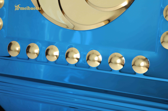 Cán nguội 430 Tấm thép không gỉ dập nổi Mill Edge