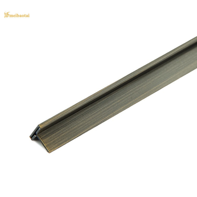 Màu đồng cổ bằng thép không gỉ Trim T10X2438mm Tiêu chuẩn ASTM