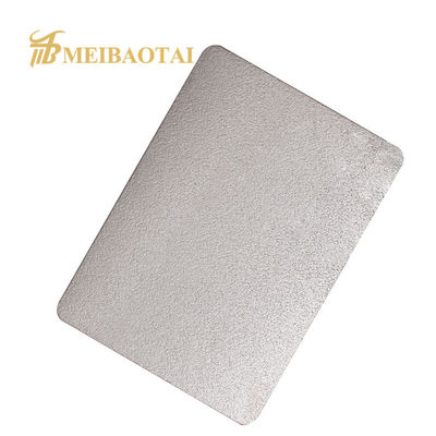 Giá tốt Tấm thép không gỉ dập nổi gương bạc dày 0.85mm loại 201 dùng cho tấm ốp tường và trang trí trực tuyến