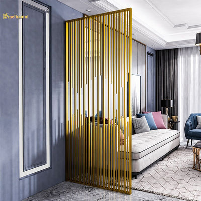 Giá tốt Vách ngăn phòng bằng thép không gỉ 201 hiện đại dày 30mm và hình khối trực tuyến