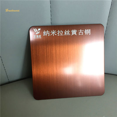 Giá tốt 4 feet đồng chống vân tay tóc sợi vải thép không gỉ với độ dày 0,65mm trực tuyến