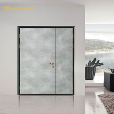 Giá tốt Màu trắng Giả vân gỗ Tấm trang trí cửa không gỉ trực tuyến