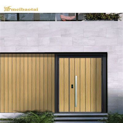 Giá tốt Tấm giả gỗ trang trí vân gỗ không gỉ 4X8FT Slit Edge trực tuyến